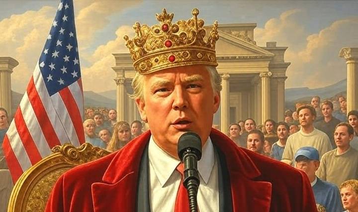  Rakyat Amerika Serikat Menolak Trump jadi Raja